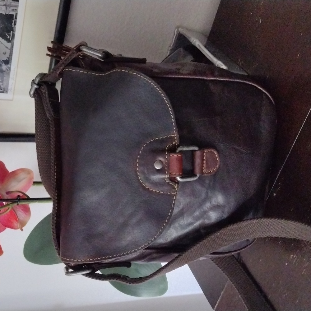 Jack George's Leather Crossbody Bag